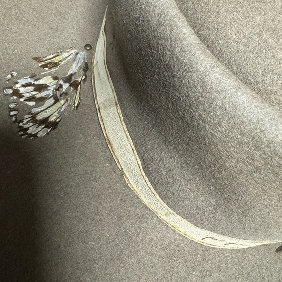 BSVII Julia Stone Wool Fedora Hat Tan OS - Picture 16 of 16